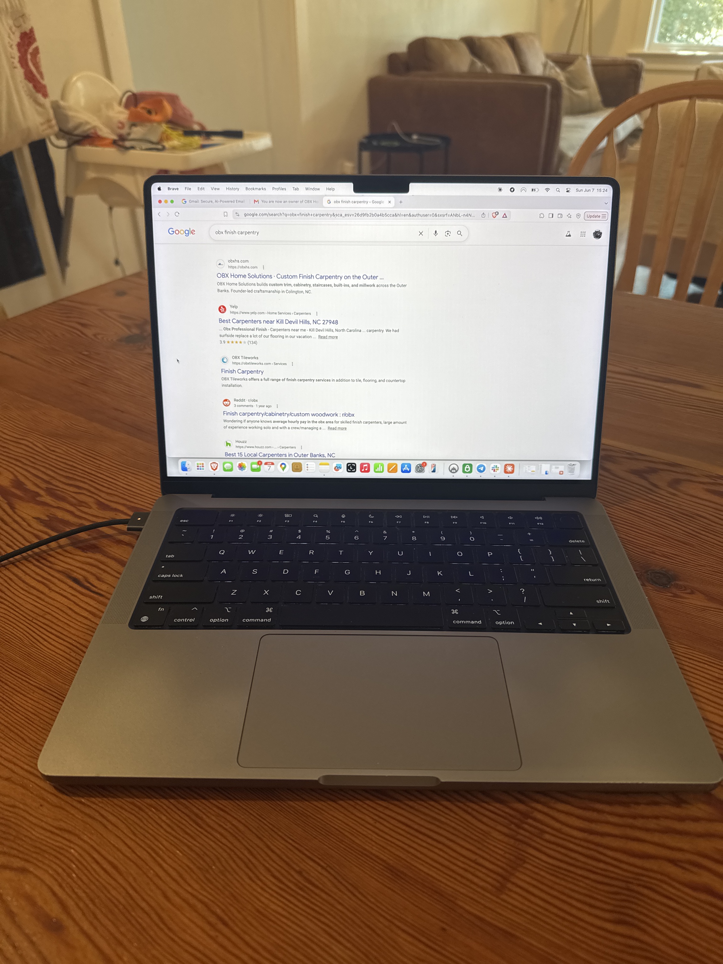 MacBook Laptop with Webcam