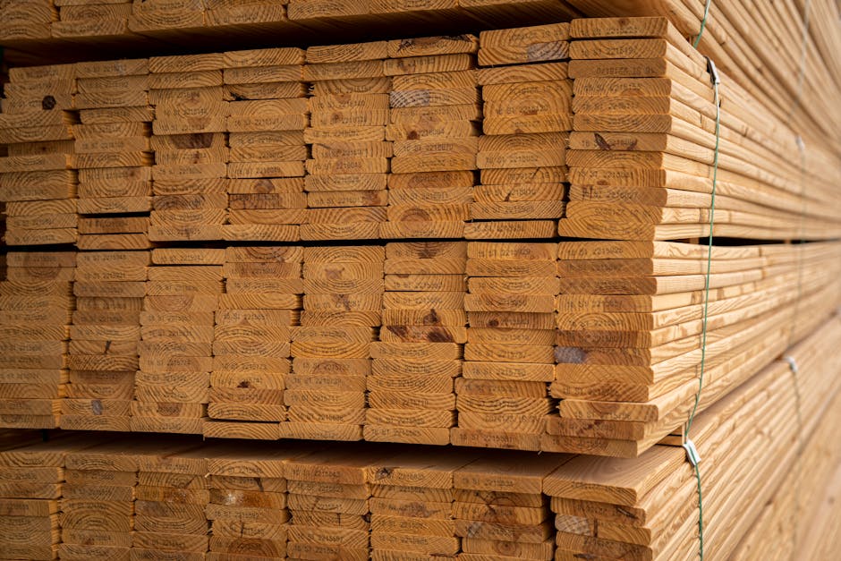 Stack of Reclaimed Barn Wood